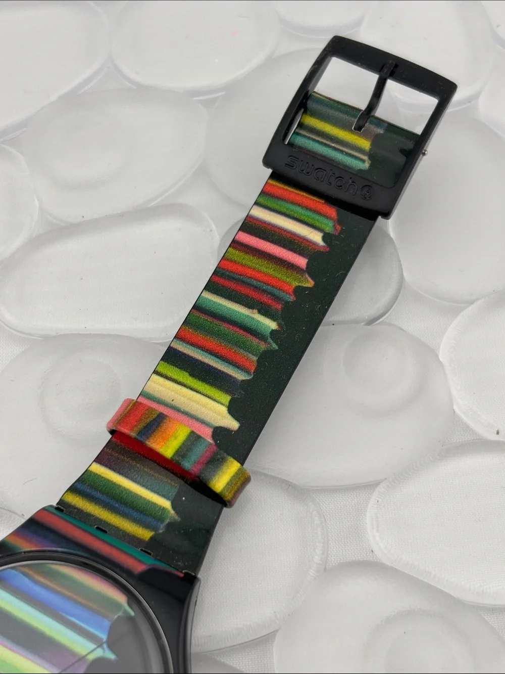 Swatch Watch - SUOZ118 - TIME IS NEVER TIME ENOUGH